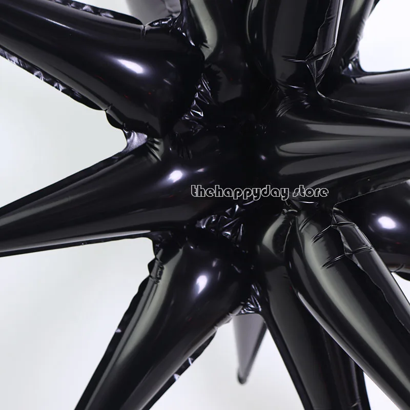 /1pcs siamesische Explosion Stern Ballon Starburst Luftballons Kegel Folie Luftballons Neujahr Weihnachten Hochzeit Geburtstags feier Dekor – Detail 8