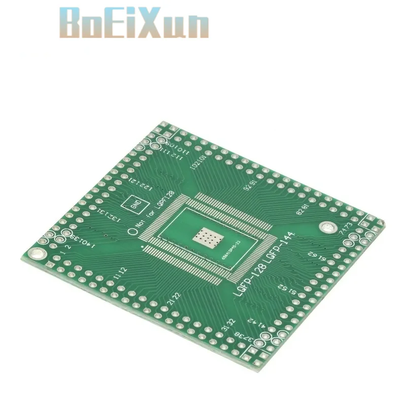 5pcs QFP/EQFP TQFP/LQFP144/128 Strips into DIP CPU Empty Board Transfer Board FPGA