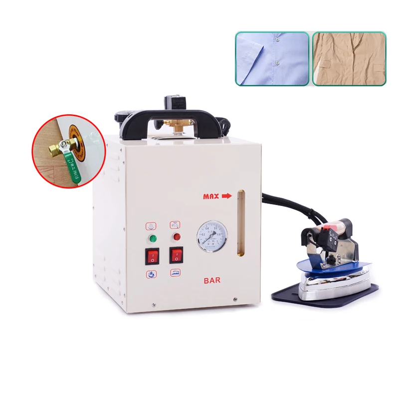 220V/110V Industrial Pressure Steam Electric Iron Hanging Ironing Machine Electric Heating Steam Boiler Pressurized Iron