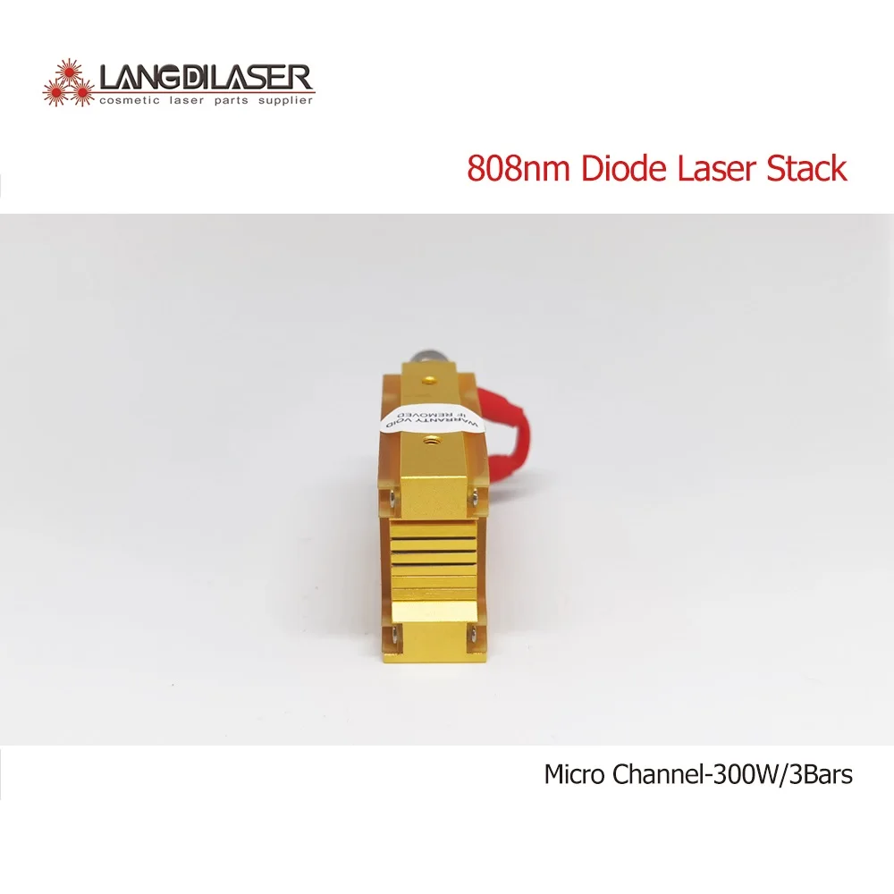 Focus-Light-Micro-Channel-Diode-Laser-Stack For KONKON 808FH-03+ / Power 300W / Warranty more than 10,000,000 times or 13 month