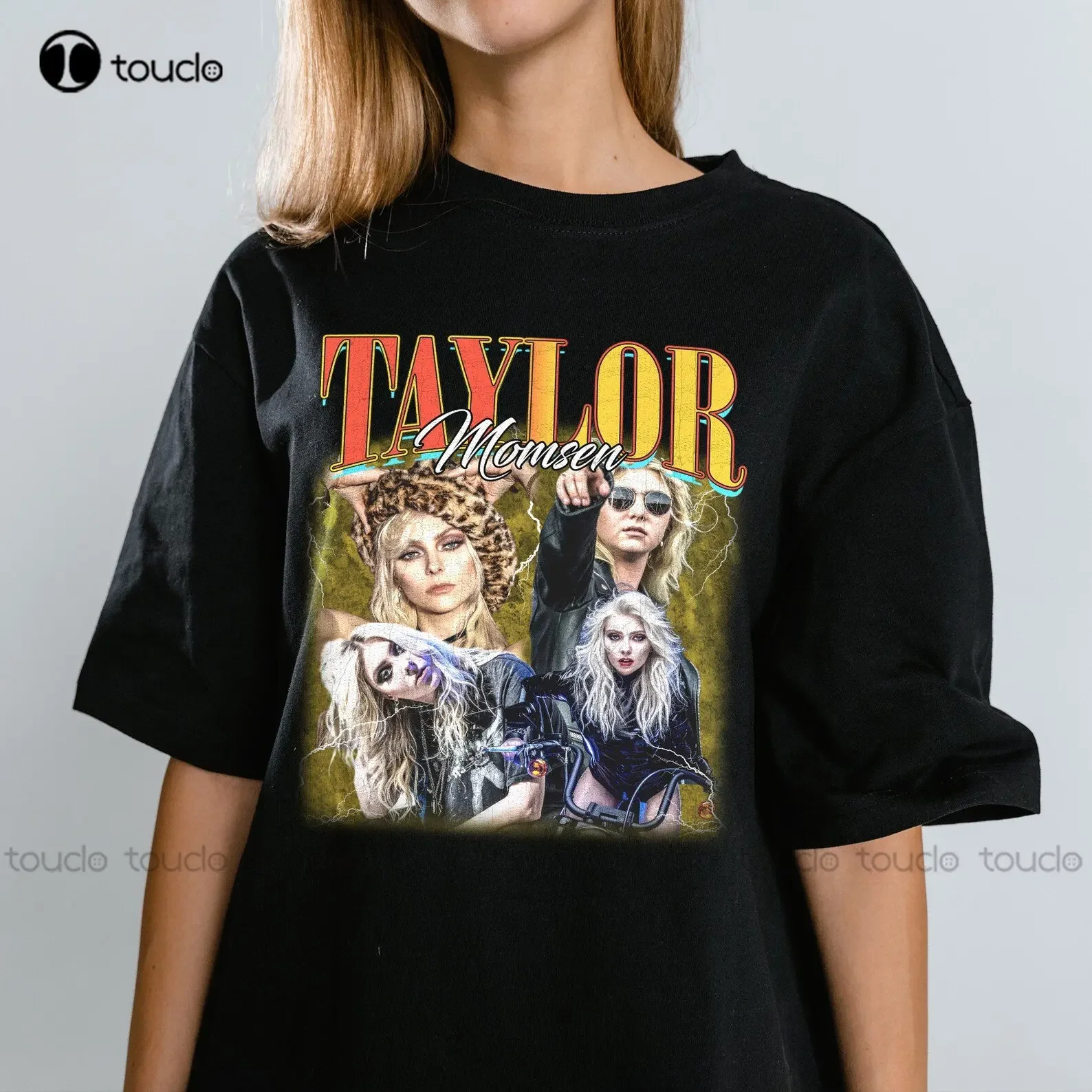 Taylor Momsen Vintage T-Shirt Taylor Momsen Shirt Mens Gym Shirts O-Neck Streetwear Oversized Custom Gift Xs-5Xl Printed Tee