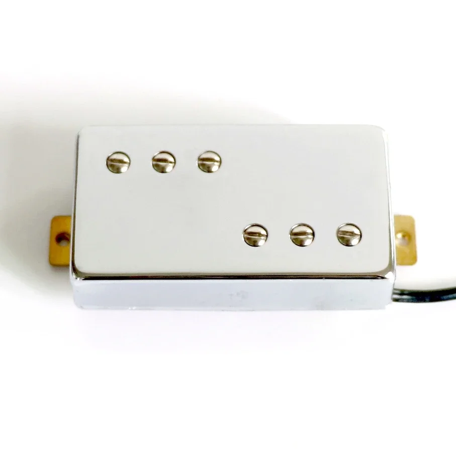 Donlis Chrome Brass Cover Ceramic Magnet LP Guitar Pickups For SG PRS 6 String Electricguitars