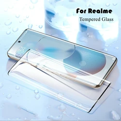 Full Cover Glass For Realme 10 Pro Plus Screen Protector For Realme 10 Pro Plus Tempered Glass Lens Film Realme 10 Pro Plus