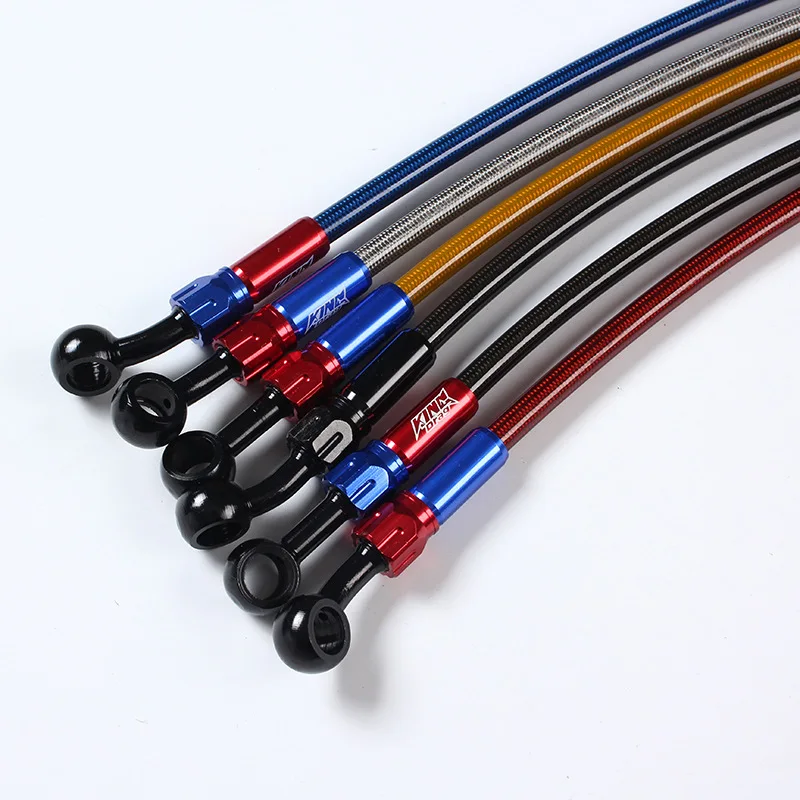 

1pc 90cm Motorcycle Disc Brake Oil Pipe Brake Oil Pipe General Random Color High Temperature Resistance Brake System Accessories
