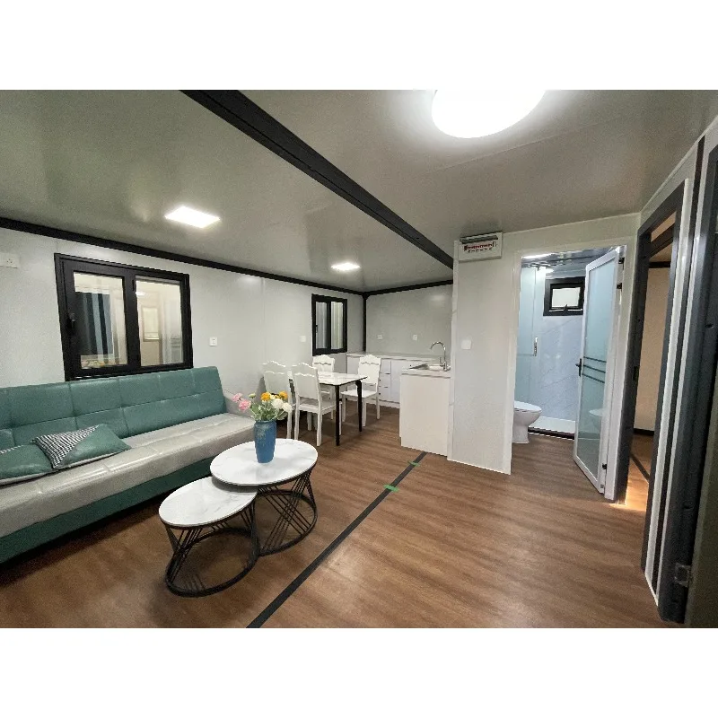 Modern Container House Breathable 20ft 40ft Expandable Container House Prefabricated Villa Venezuela Remote Access Folding House