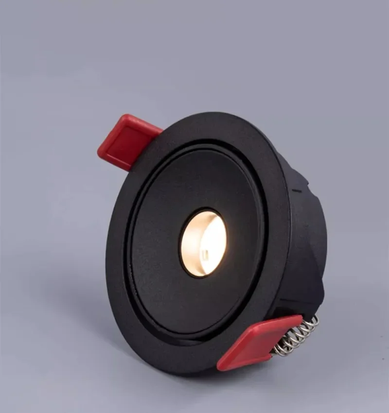 Focos Led ultrafinos, foco de ángulo de haz pequeño, foco de techo integrado de 3/8/15 grados para imagen del hogar, Mus