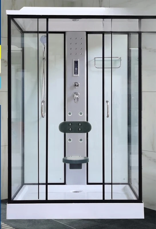 Y1 Nordic rectangular shower room integrated tempered glass enclosed household bathroom