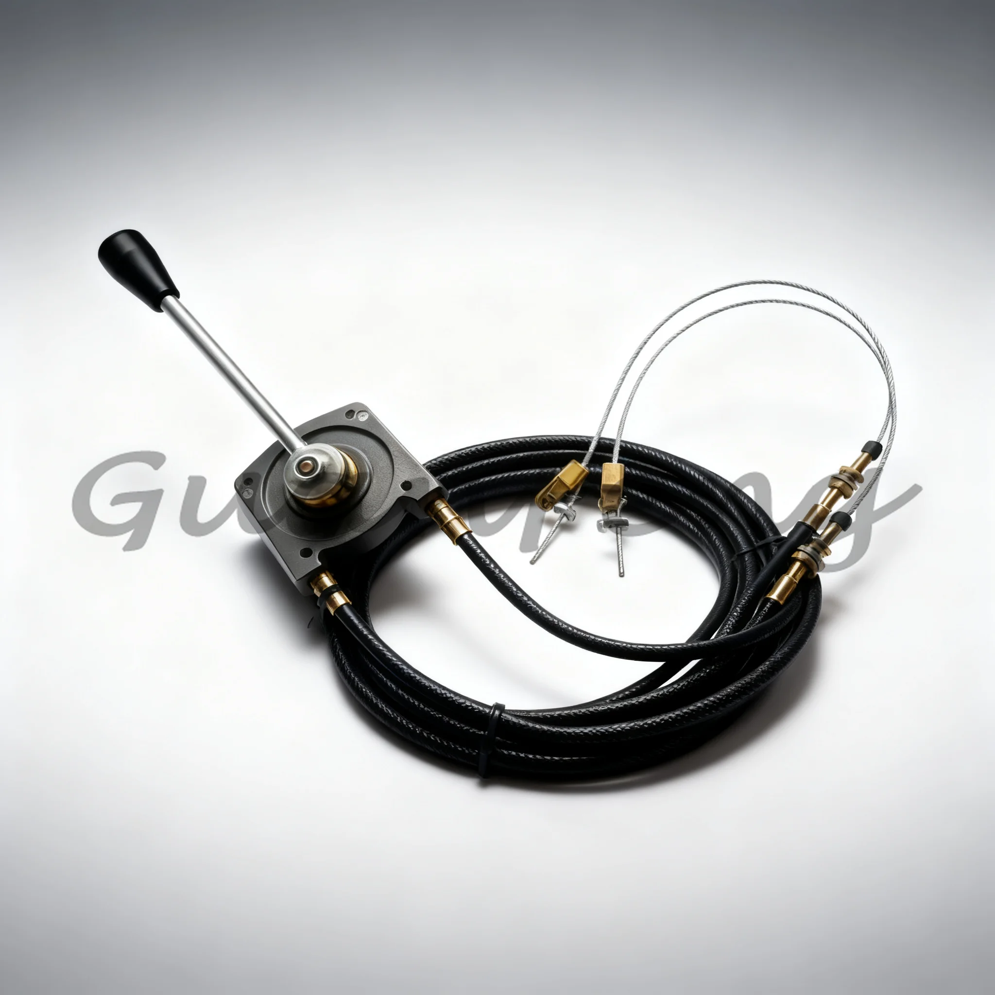 Marine Bidirectional Steering Servo Cable Assembly, Ship Throttle Control Cable for Marine Machinery