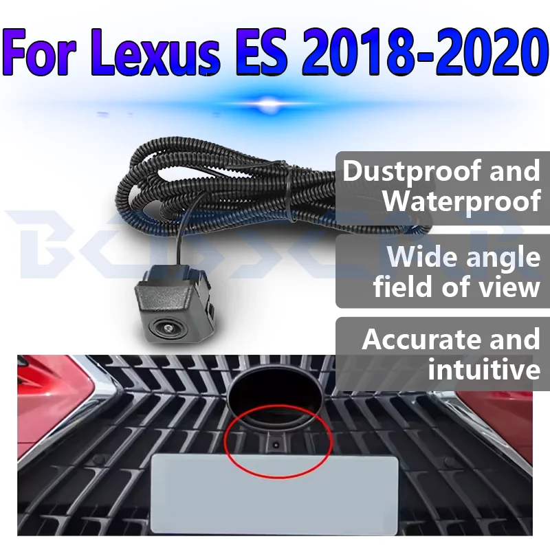 For Lexus ES 2018-2020 Car Camera OEM Front View Camera HD Night Vision Fisheye With Buckle Parking Surveillance System
