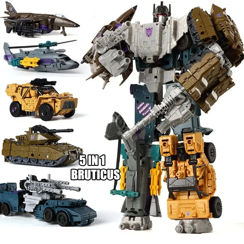 Special OfferHaiZhiXing Defensor Bruticus Superion Devastator IDW 5 en 1 6 en 1 HZX 30CM Juguetes Robot Transformables SIN CAJA