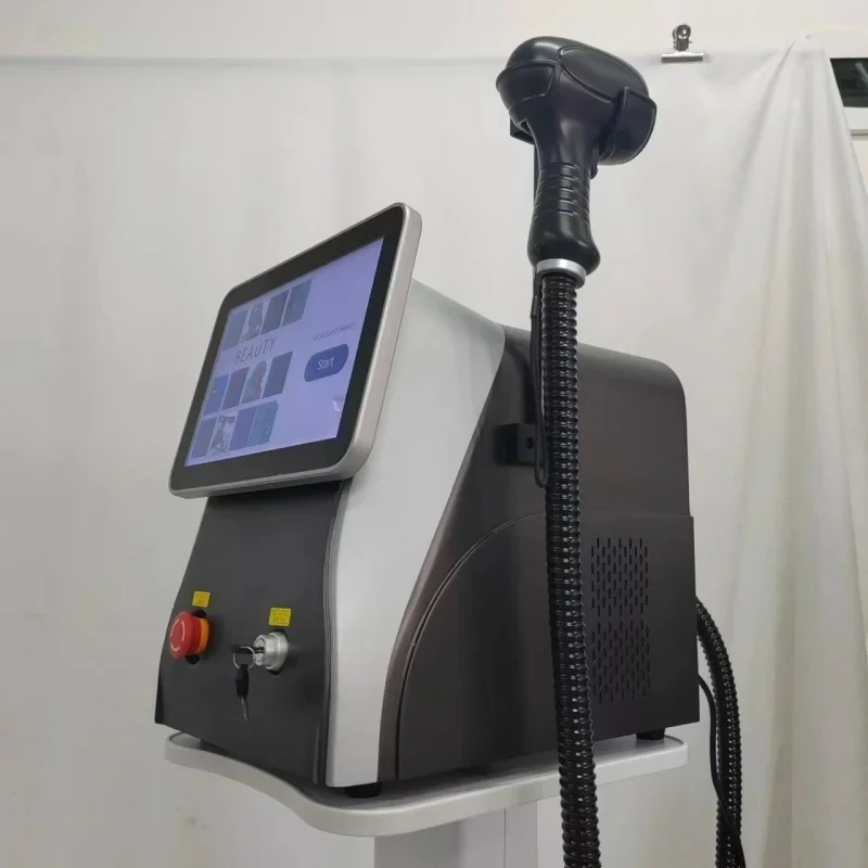 Laser Hair Removal Machine Professional Diode Laser Epilator Hair 3 Wavelength 755 808 1064nm Painless Hair Removal