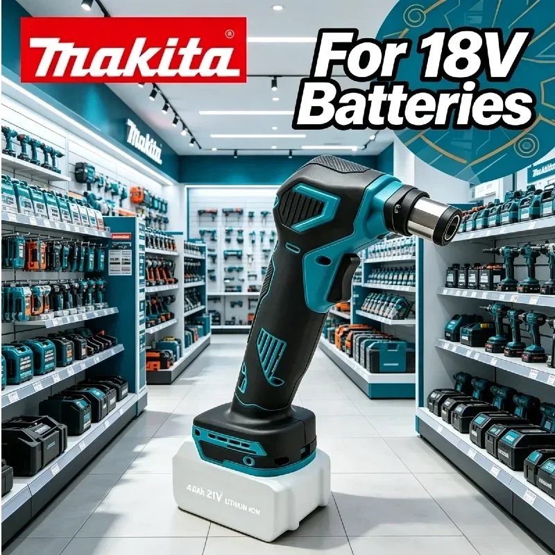 

Аккумуляторный электрический гвоздезабиватель Makita 19000 об/мин, портативный ручной молоток для гвоздей, электроинструмент