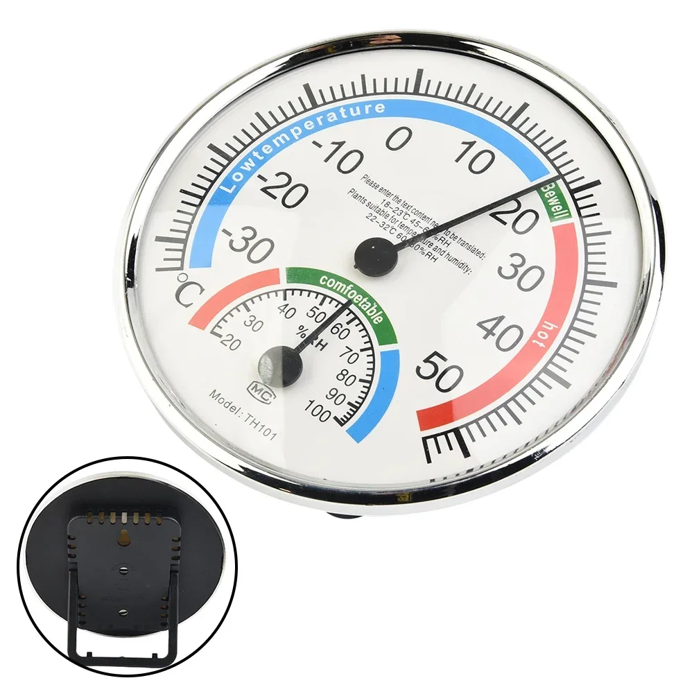 Thermometer Hygrometer Thermo Analogue Humidity Room Climate Control Inside Measurement Instruments 1pc For Garden Office