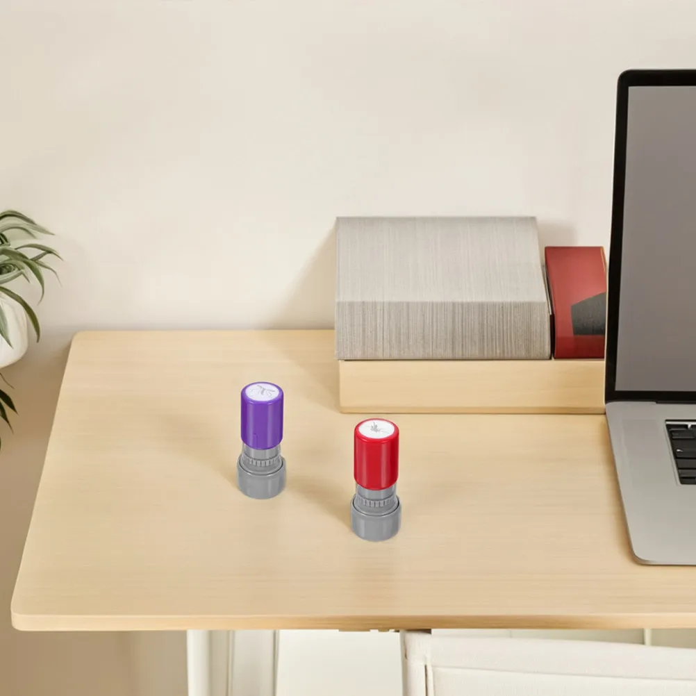 4Pcs Mosquito Stamp Clear Detailed Impression Self Inking Fun Stamping Tool for Card Making Book Journal Scrapbook DIY Craft