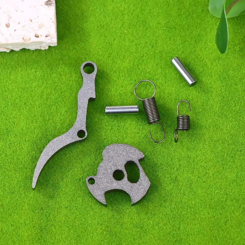 Aluminum Alloy Steel Slingshot Release Device Fittings Automatic Rebound Stable Handheld DIY Parts