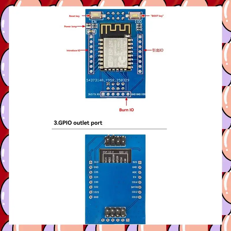 

A72Z 32-канальная плата разработки релейного модуля с WIFI Bluetooth-источник питания постоянного тока для ESP8266