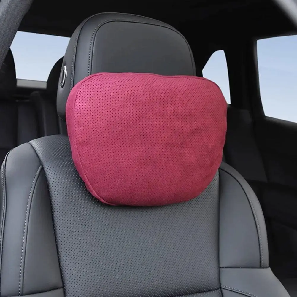 Kopfstütze, universell verstellbar, Auto-Nackenkissen, Lendenwirbelstützkissen, weicher Memory-Schaum für S-Klasse, Limousine, SUV, Fahrzeugkomfort – Detail 6