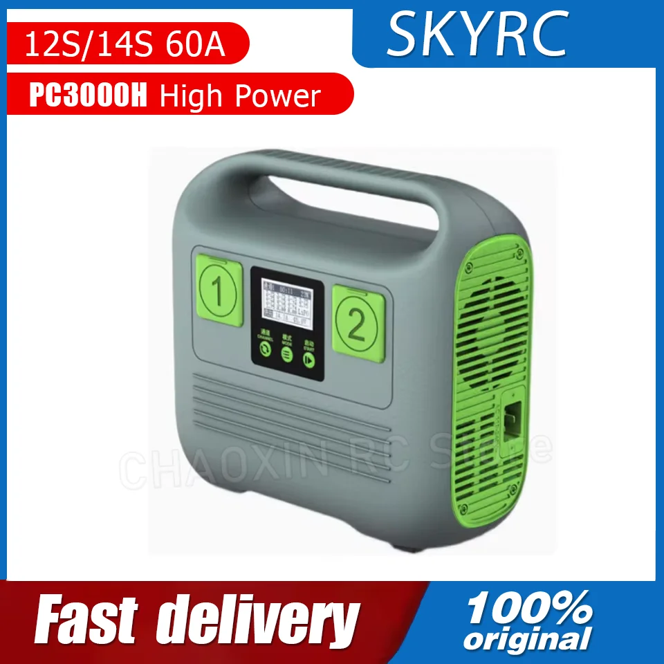 

New SKYRC PC3000H High Power 12S/14S 60A 4-Channel Intelligent Battery Charg