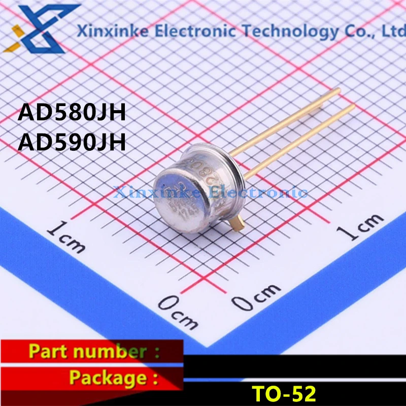 AD580JH AD590JH TO-52 Board Mount Temperature Sensors 2-Terminal IC Temperature Transducer