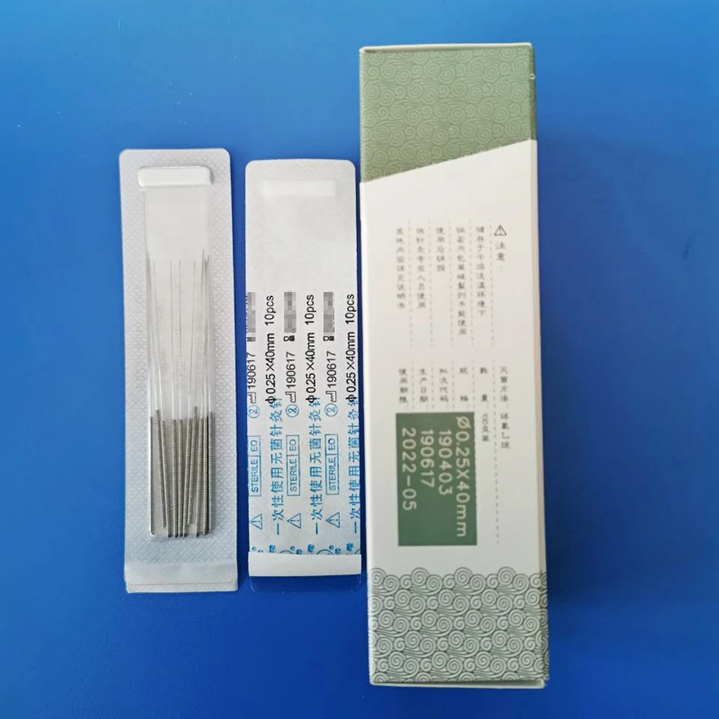 1000 PCS Flat Handle Needle Hwato Disposable Sterile Chinese Acupuncture Needles Therapy Face Multi Size Wholesale