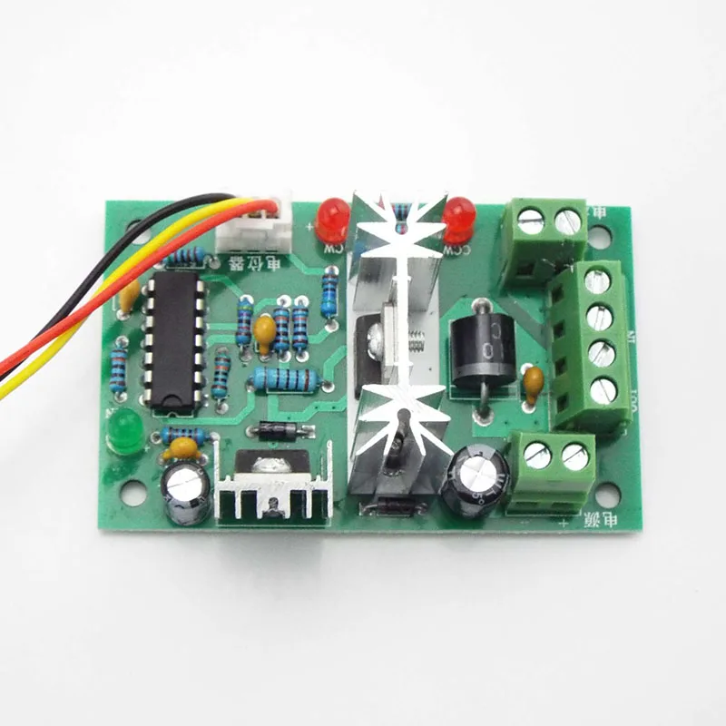 CCM6N PWM 12V DC Motor Speed Controller 6A 6V-30V 12V 24V Positive Inversion Switch Controllers Mini Size A2