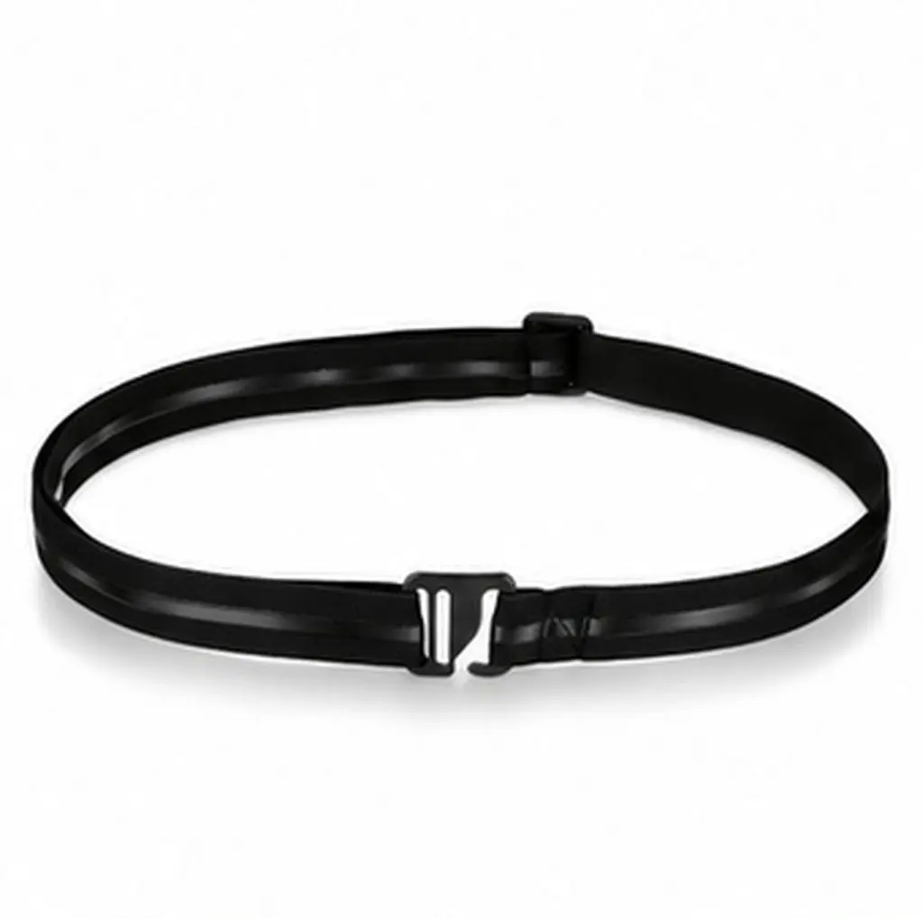 Anti-Slip Anti-Wrinkle Shirt Belt Stay Adjustable Unisex 2.5cm Plastic Hook Buckle for Formal Wear Professional Shirt Lock