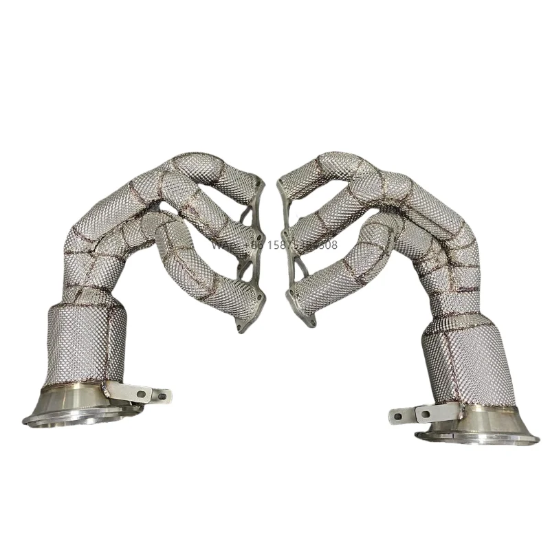 

Customized Catalytic Converter Exhaust System for 992 GT3 Motorcycle Manufacturer Head Section Exhaust Pipe
