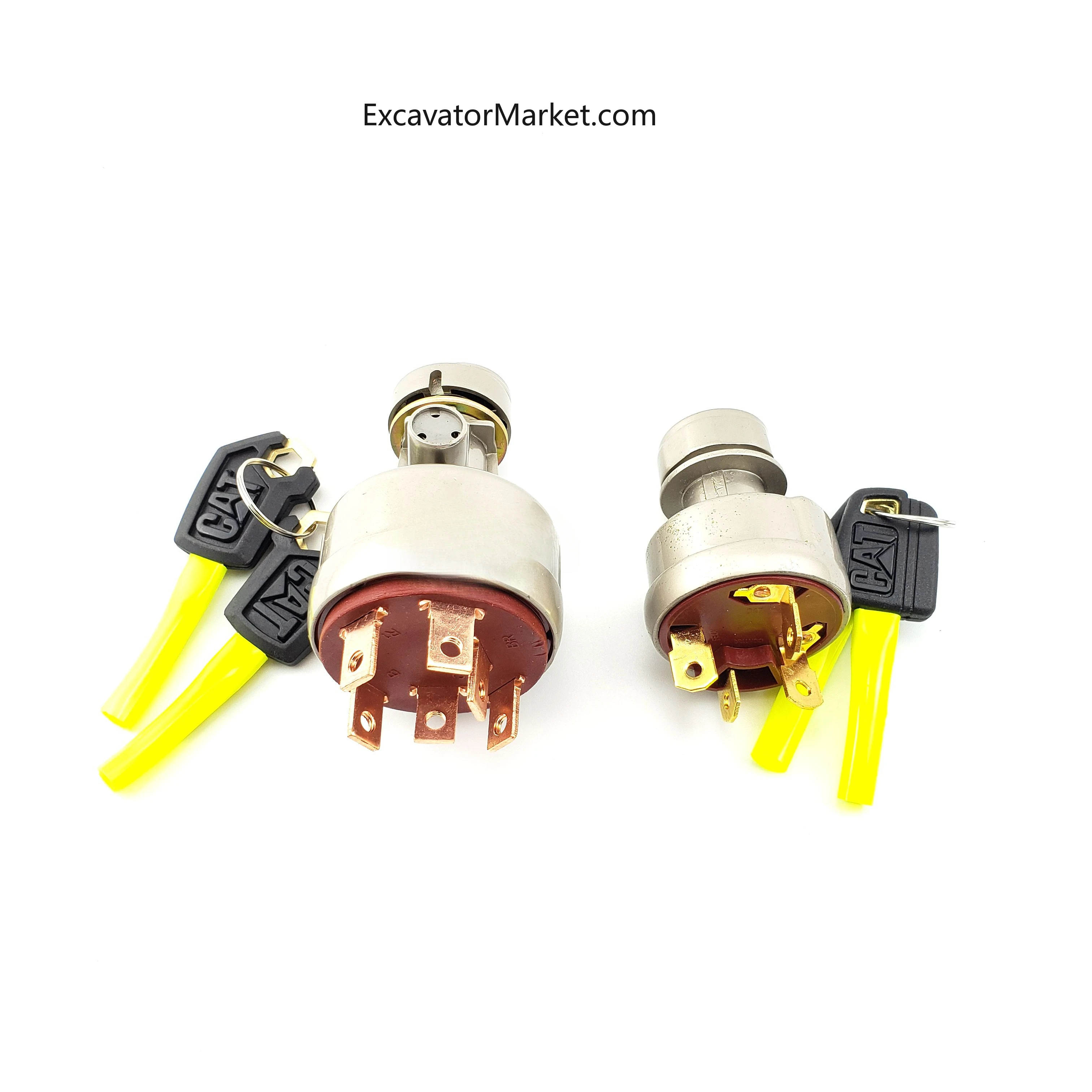 Electric Door Lock Ignition Switch Lock Fittings For E307 120 200 312 320 325B/C/D Excavator Part