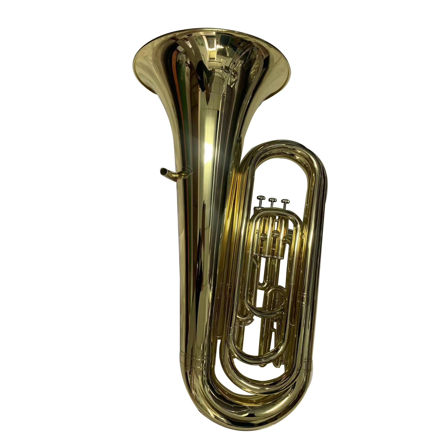 Yellow brass body and valve high quality selling market 105 model tuba