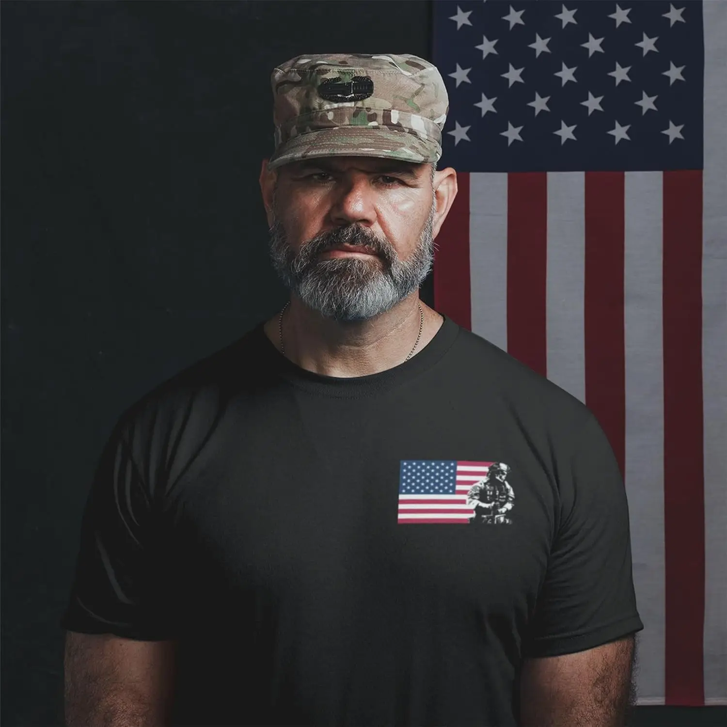 I Am a Veteran Tshirt for Men, Service Tee, Military Gifts and Apparel for Vets