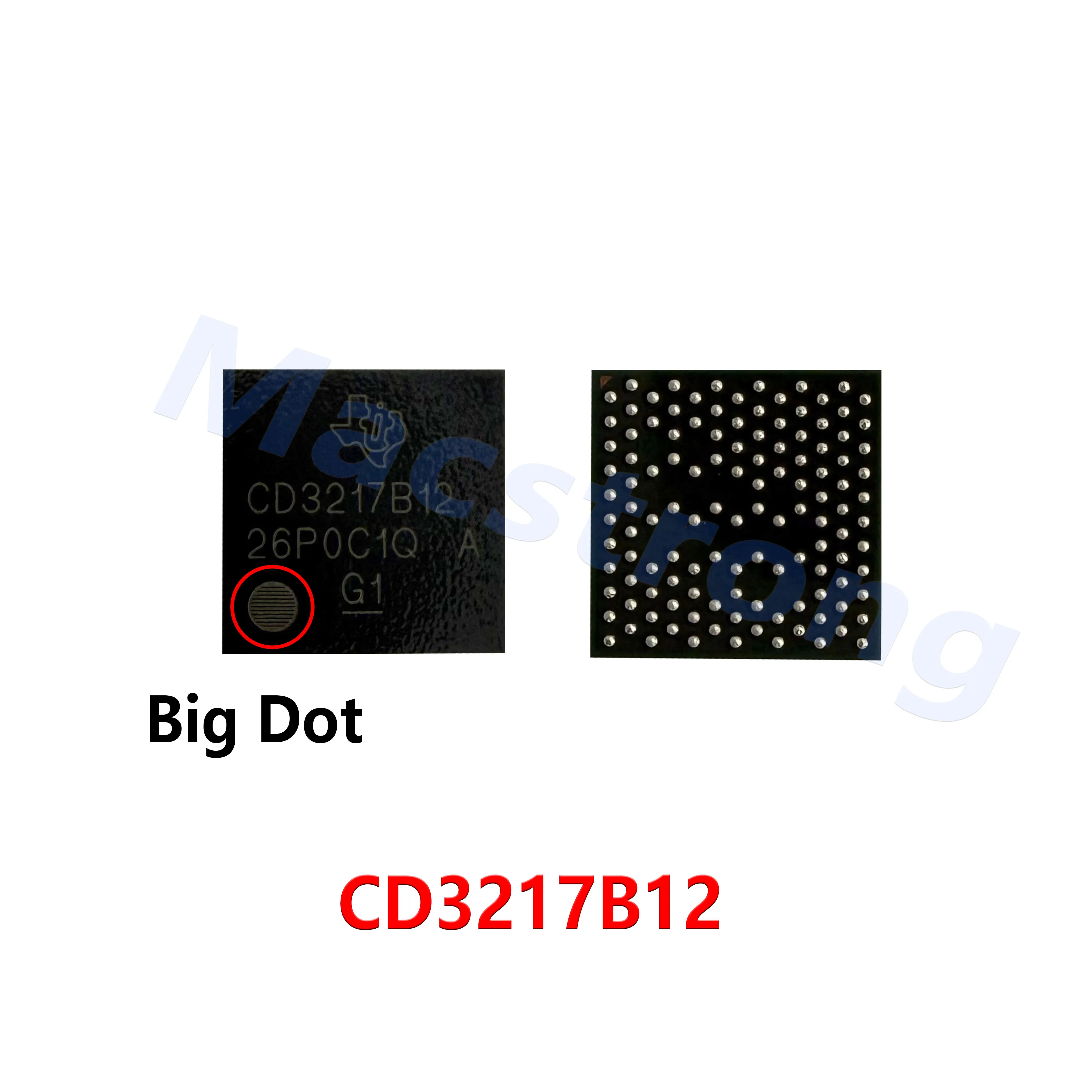 Oryginalny nowy chipset CD3217B12 CD3217B13 CD3218B12 CD3218B13 BGA do naprawy płyt głównych MacBooków, układ scalony BGA. — zdjęcie produktu 3