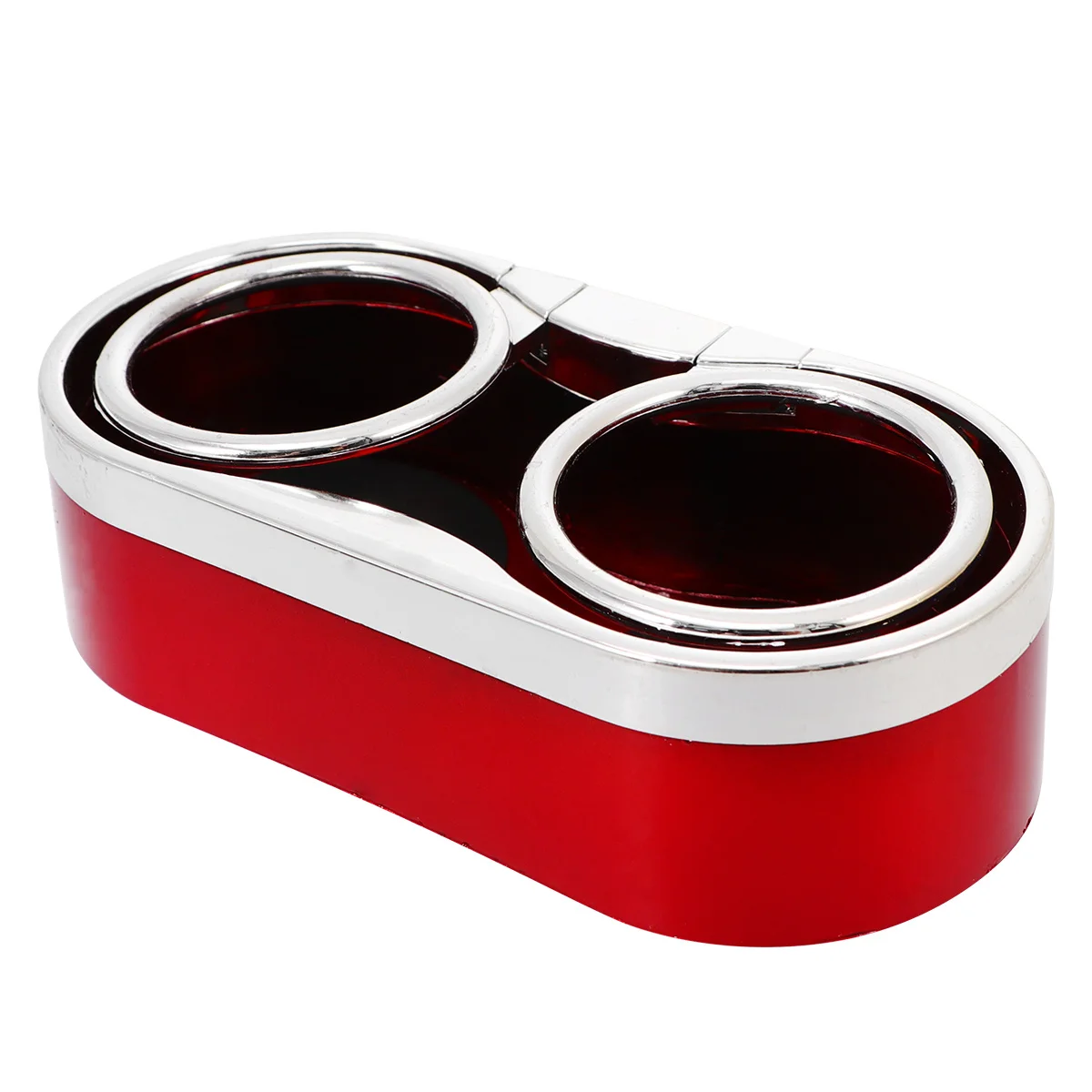 

1Pcs Double Cup Car Drink Holder Red Durable Plastic Beverage Rack Universal Car Accessories Universal Air Vent Mounted Can
