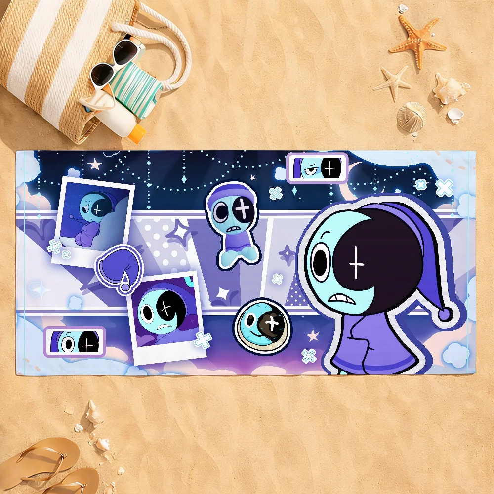 Anime D-Dandys Game W-World Cartoon Towel Soft Pool Gift For Travel Gym Shower Camping Quick Dry Sports Beach Towel