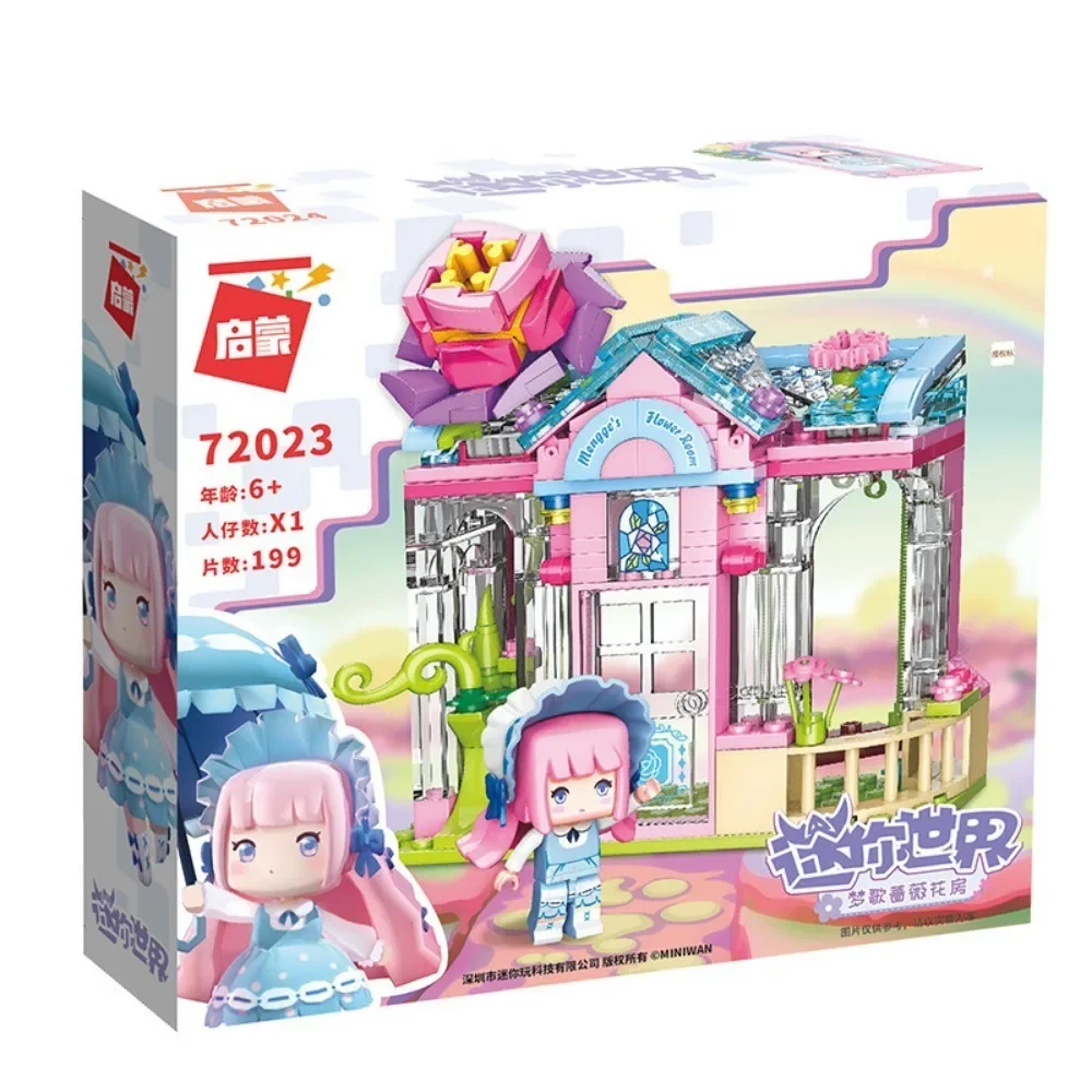 Keeppley Mini World Series Bouwstenen Tu Meimei Kleine Winkel Pretpark Kinderpuzzel Speelgoedmodel Kinderen Hobby Geschenken