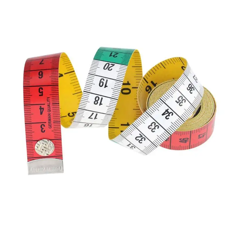 150cm 2 Sided Tape Measure Sewing Tape Body Measure Ruler Soft Tape for Chest Waist Circumference Sewing Dressmaking Tailors