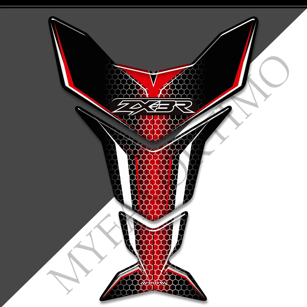 

For Kawasaki Motorcycle Ninja ZX-3R ZX3R Body Fuel Tank Grip Kit Personalized Decorative Protection 3D Stickers