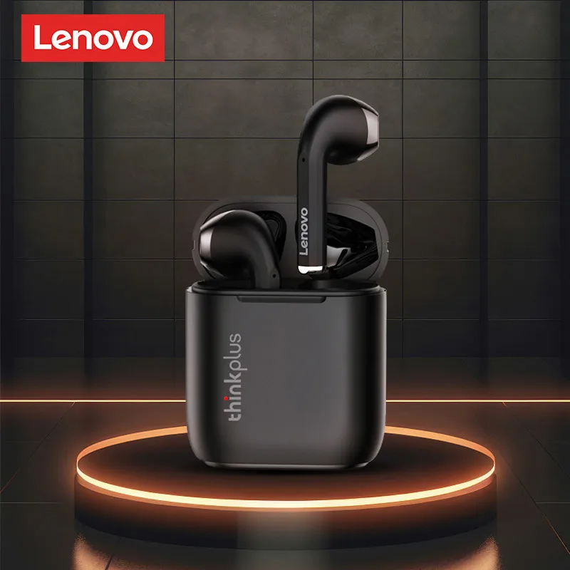 Lenovo LP2 Wireless Bluetooth 5.0 Portable Earphones In-Ear Earbuds HIFI  Headphone Suitable for Ear Canal Comfortable Wear