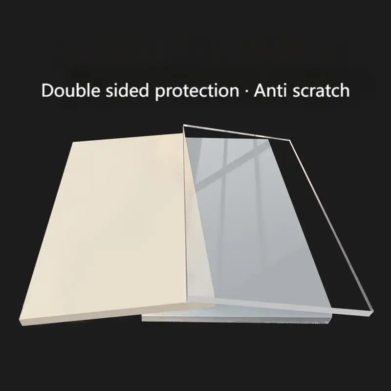 Factory Direct PC Transparent Board, Polycarbonate Board, Clear Sheet, Endurance Board, Plastic Board Processing, 0.5‑5mm