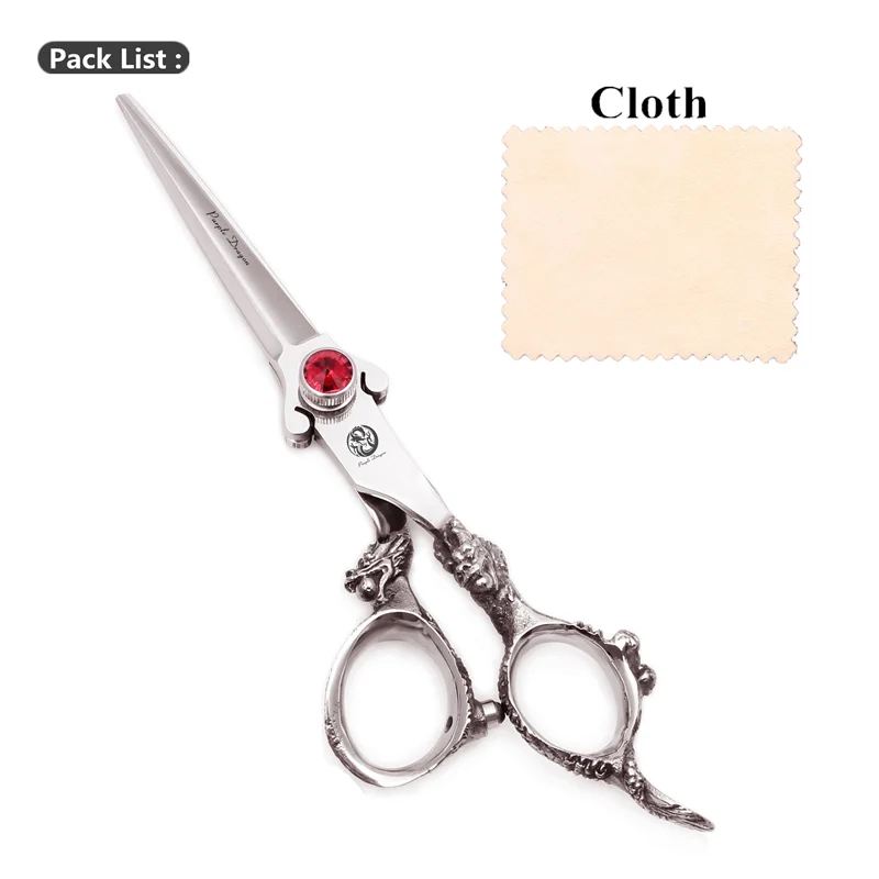 Profession elle Friseurs chere 6 "Japan 440c lila Drachen Haars ch neides chere Drachen griff Ausdünnung schere Haars chere z9007