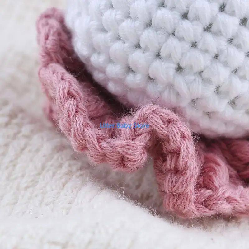 N80C الطفل هوة كليب DIY اكسسوارات الكروشيه الخرز أرنب خشخيشات الرضع التسنين لعبة الفريزر عضاضة حديثي الولادة دش هدية