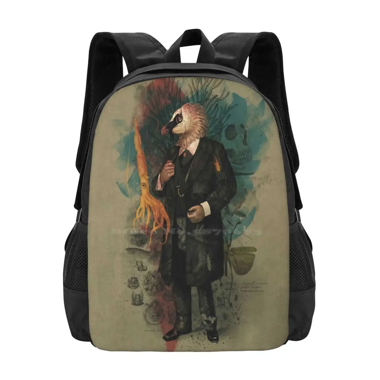 

The Naturalist Pattern Design Bagpack School Bags