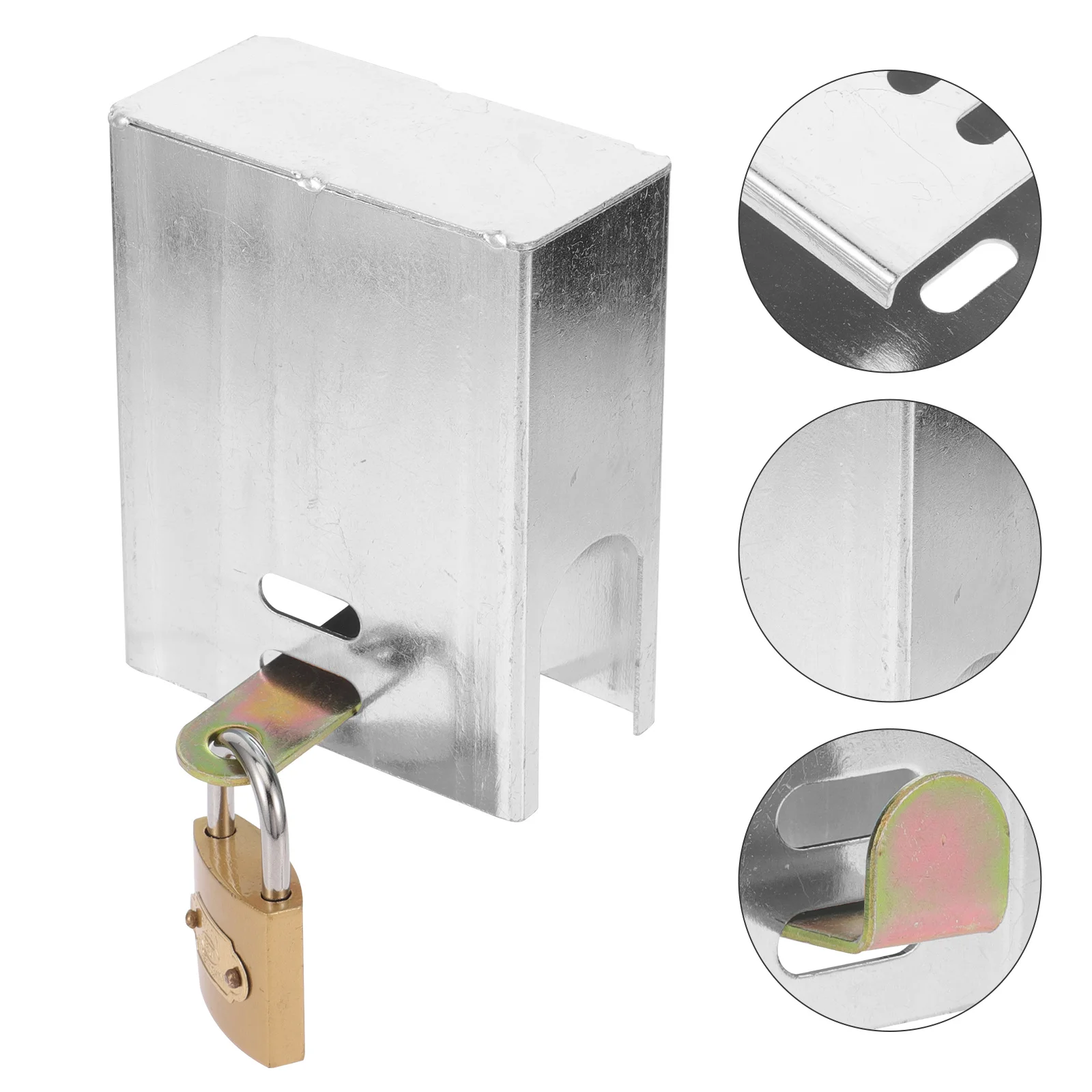 1 مجموعة مكافحة سرقة صنبور المياه قفل الغطاء الواقي في الهواء الطلق خرطوم مريلة قفل نظام حديقة حنفية الأمن صنبور أقفال في الهواء الطلق