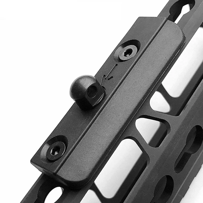 Tactical M-lok Mount Handguard Adapter, Low Profile Rifle Acessório, Harris Picatinny Bipé, Mount Sling Stud, alta qualidade