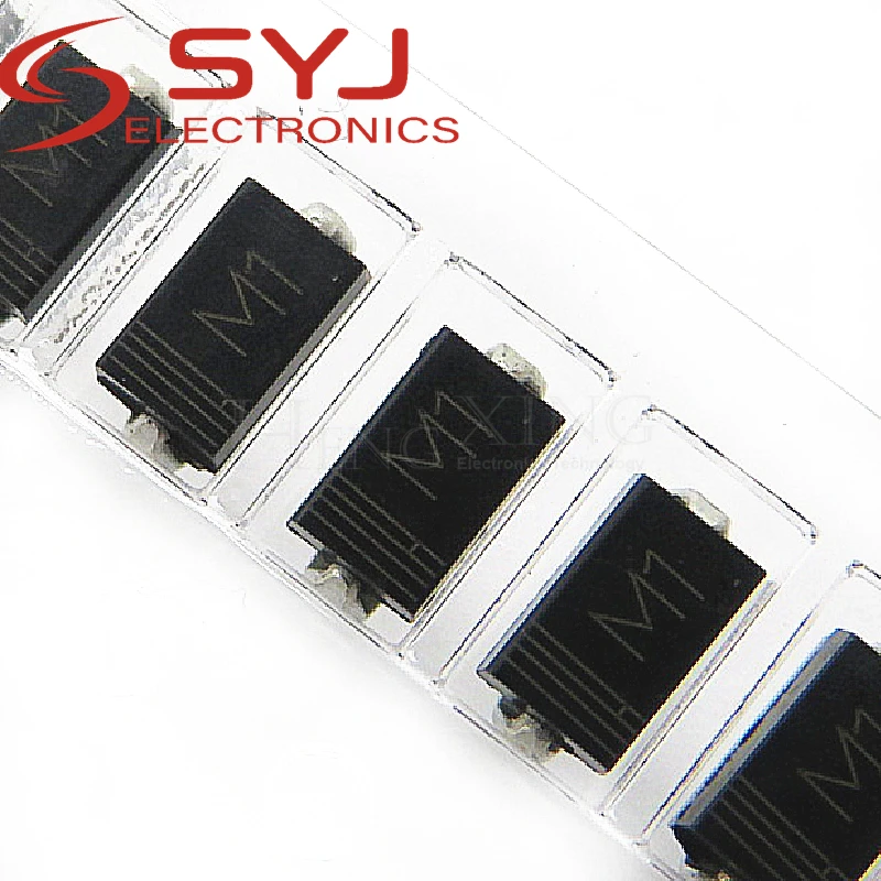 

10piece 1N4001 IN4001 Silkscreen: M1 DO-214AC SMD Rectifier Diode