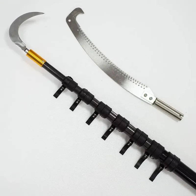 Cosechadora de palma aceitera y olivo de alto rendimiento para árboles maduros, frutos de Areca