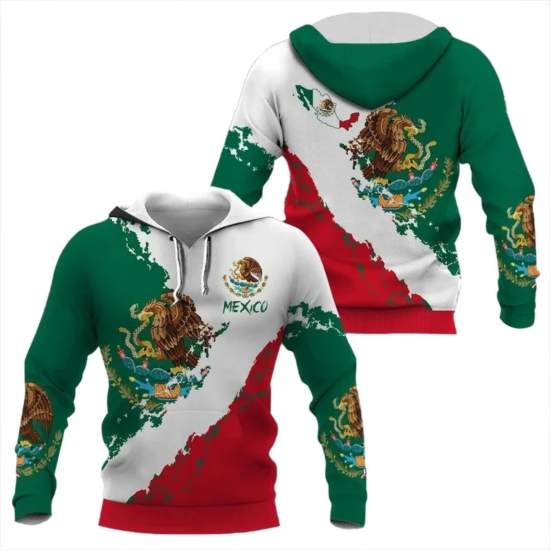 Mexico Brazil Venezuela Italy Romania Poland Ukraine 3D Graphic Hoodies for Men Women Clothing Pullovers Hoodie Sweatshirt Tops