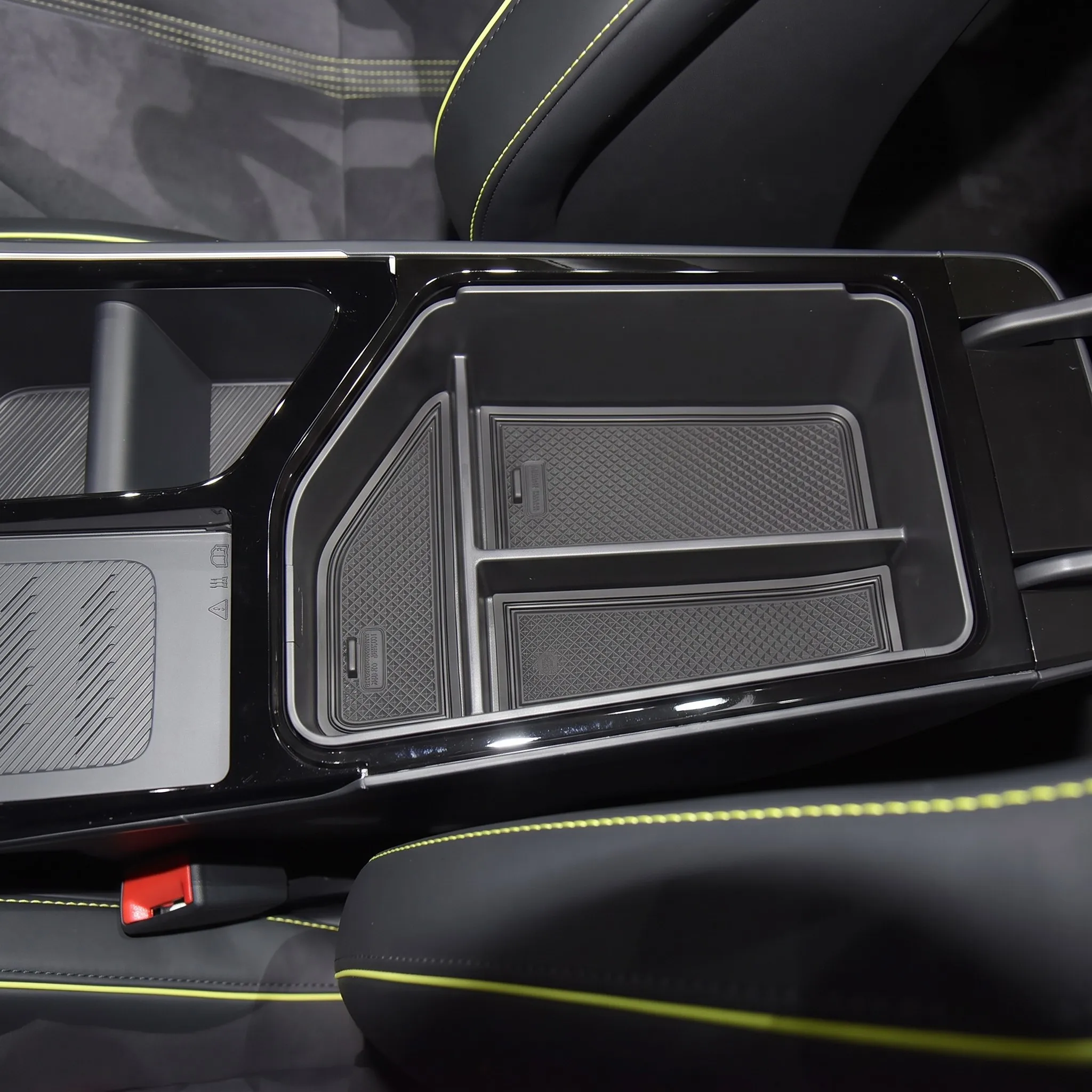 ​   Boîte de rangement inférieure pour accoudoir Type B V2 pour Kia EV6 2021-2025, insert de plateau organisateur profond pour console centrale, accessoires ABS