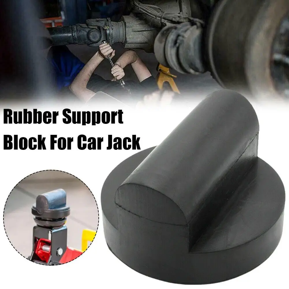 

Car Slotted Frame Rail Floor Jack Mount Lifting Platform Support Rubber Pad Adapter for AUDI TT RS R8 A6 A7 Black Rubber Z0Y0