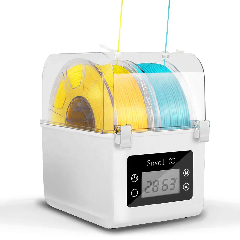 Sovol Best Seller 3D Printing FIlament Drying Box Automatic Filament Dryer Storage Container for PLA ABS PEGT Filament