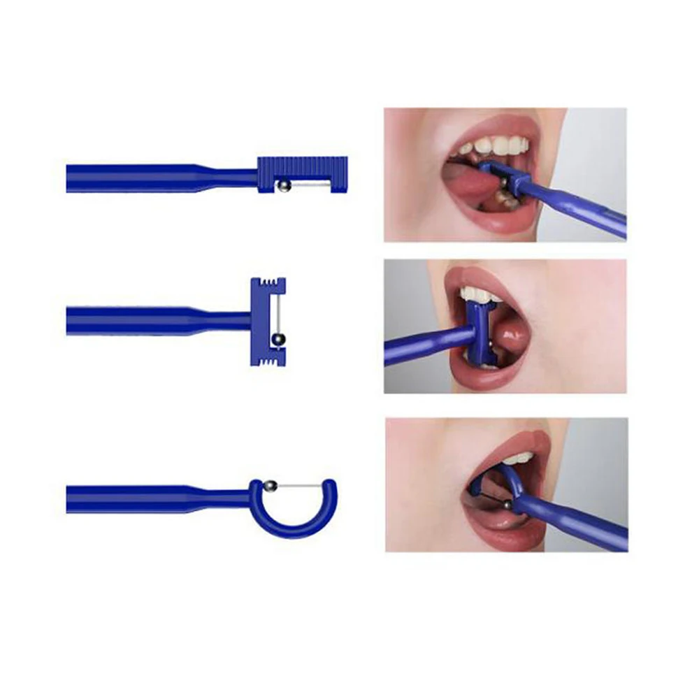 3Pcs Children Mouth Tongue Tip Kids Tongue Tip Lateralization Elevation Tools Tongue Oral Muscle Training Autism Speech Therapy